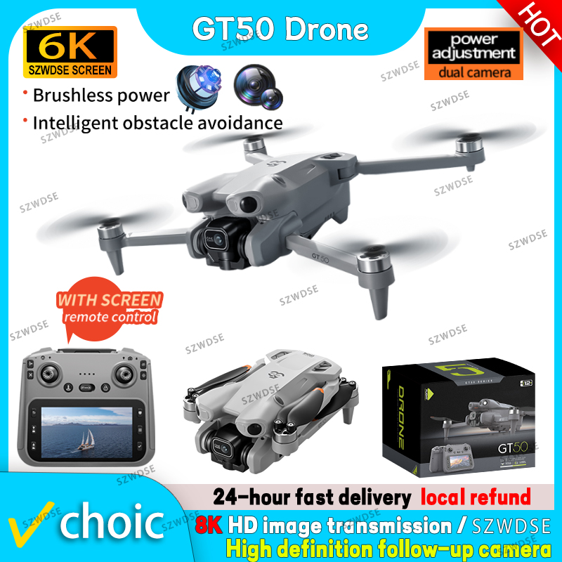 NOVO Drone RC GT50 PRO Mini 5  - Jjrc Drone X12 avaliação e preço